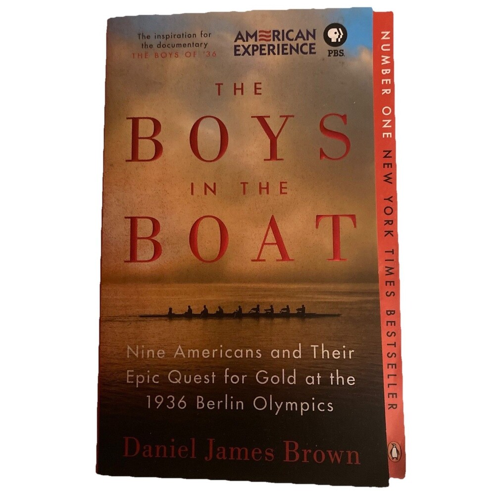 The Boys In The Boat Daniel James Brown paperback 1936 Berlin Olympics